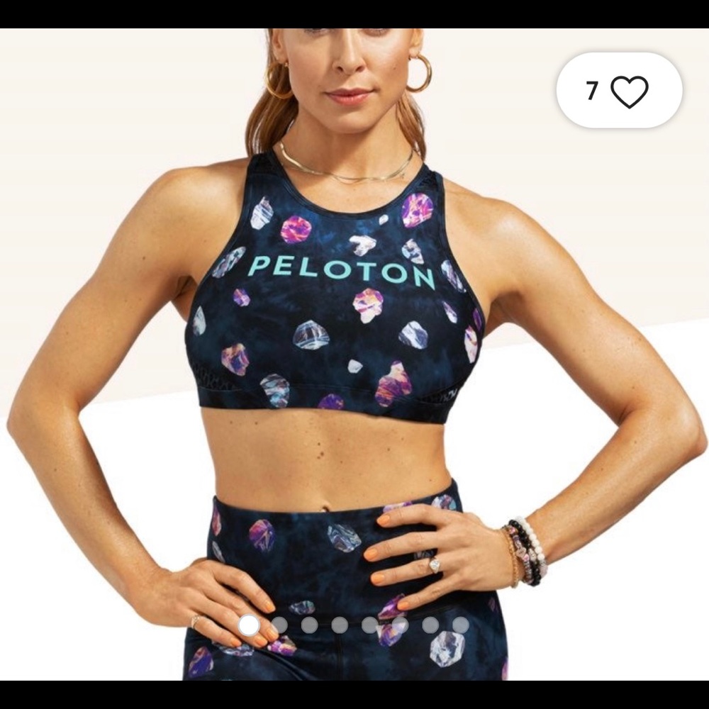 NWT Peloton Asteroid High-Neck Sports Bra M